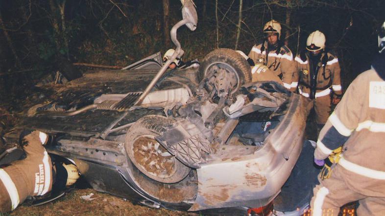 prometna nesreča, gorenjska avtocesta, Kranj