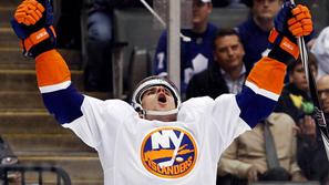 John Tavares je priboril zmago moštvu Islanders. (Foto: Reuters)
