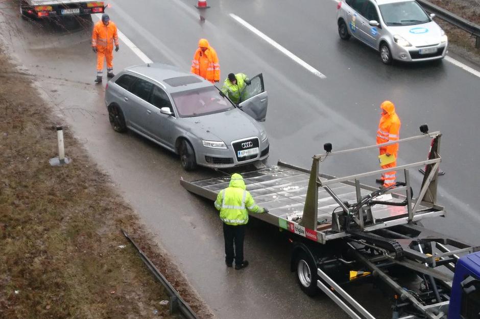 Nesreča na obvoznici | Avtor: Bralec Mitja