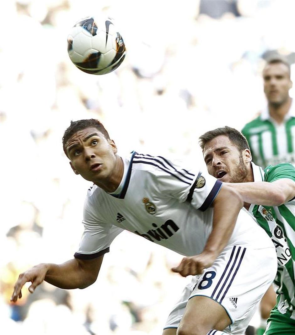 Chica Casemiro Real Madrid Betis Liga BBVA Španija liga prvenstvo | Avtor: EPA