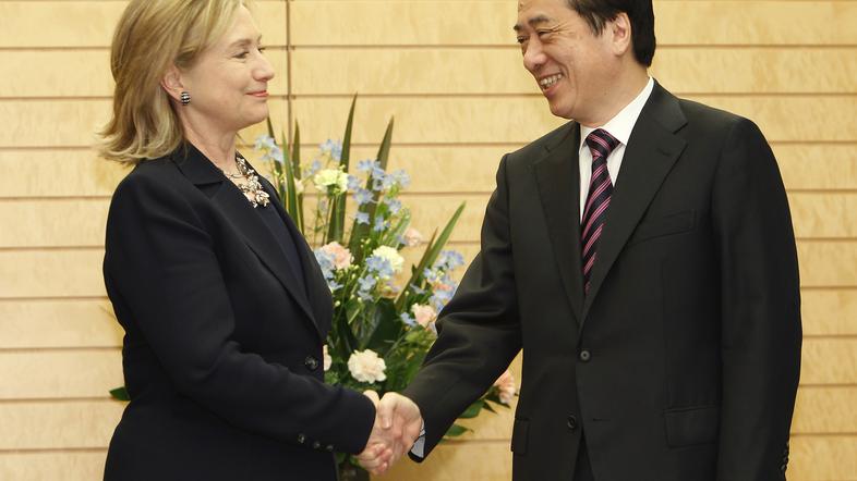 Hillary Clinton Naoto Kan