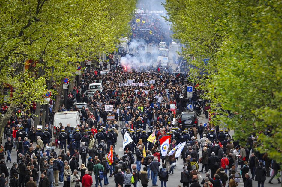 Protesti v Franciji | Avtor: EPA