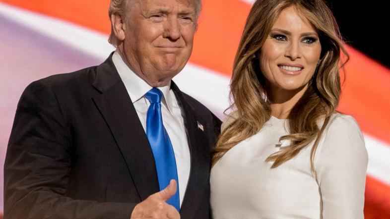 donald trump, melania trump