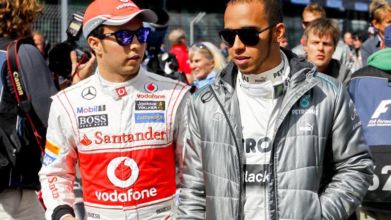 lewis hamilton sergio perez