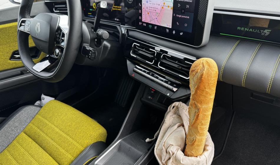 Avto, ki ni le vroča žemljica, temveč kar vroča bageta