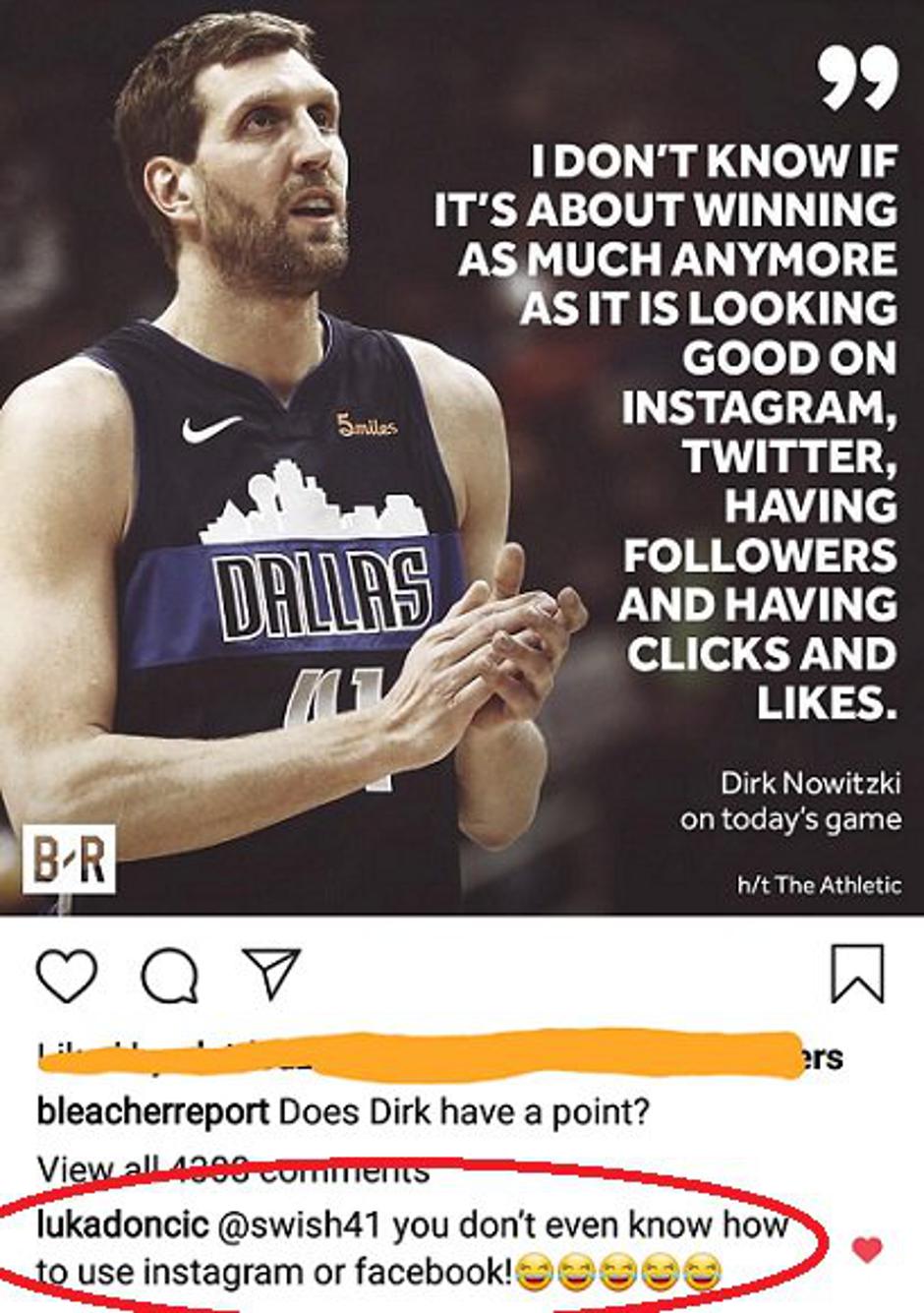 Dirk Nowitzki | Avtor: Reševalni pas/Twitter