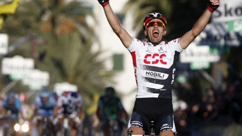 Fabian Cancellara je zmagal na enodnevni dirki od Milana do San Rema.