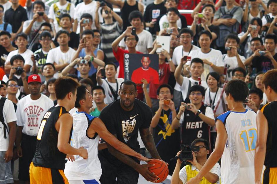 lebron james kitajska