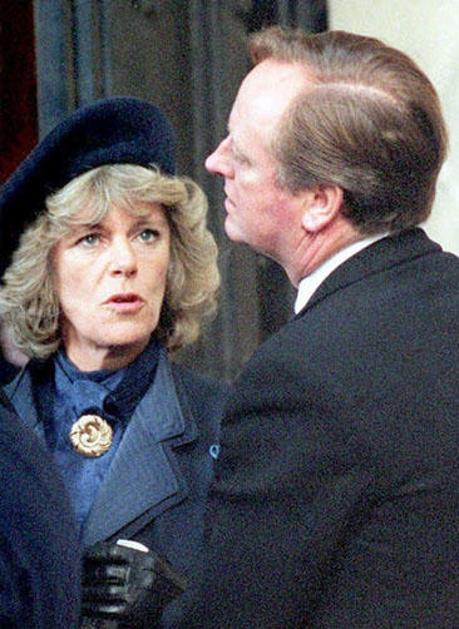 Camilla in Andrew Parker Bowles AFP