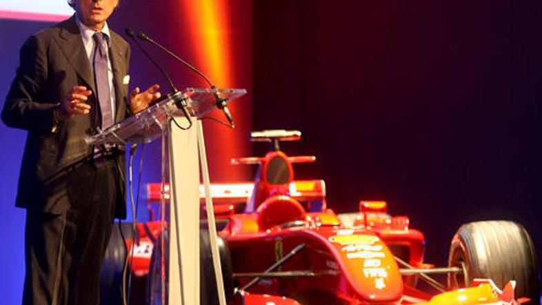 Luca di Montezemolo: "V navadi je, da Ferrari izbira."