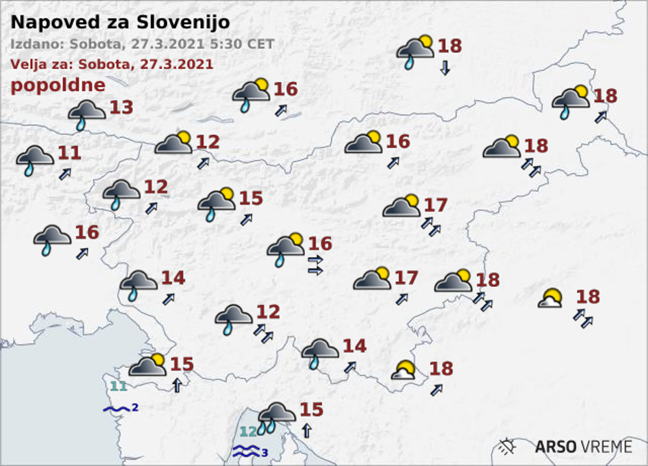 ARSO vreme | Avtor: Arso