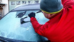 Mraz stekla zima strganje led zmrznjena