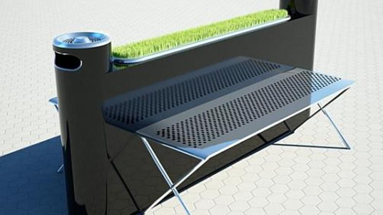 Smoker Bench, klop, rezervirana za kadilce