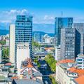 Ljubljana center od zgoraj