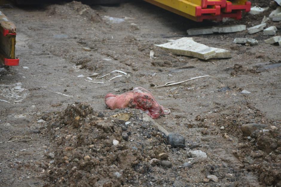 Svinjske glave na gradbišču | Avtor: Islamska skupnost v Sloveniji