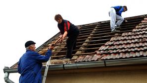 Razkrita streha v Mihaljevcih