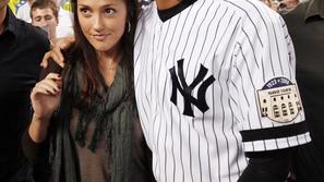 Igralec baseballa Derek Jeter in igralka Minka Kelly