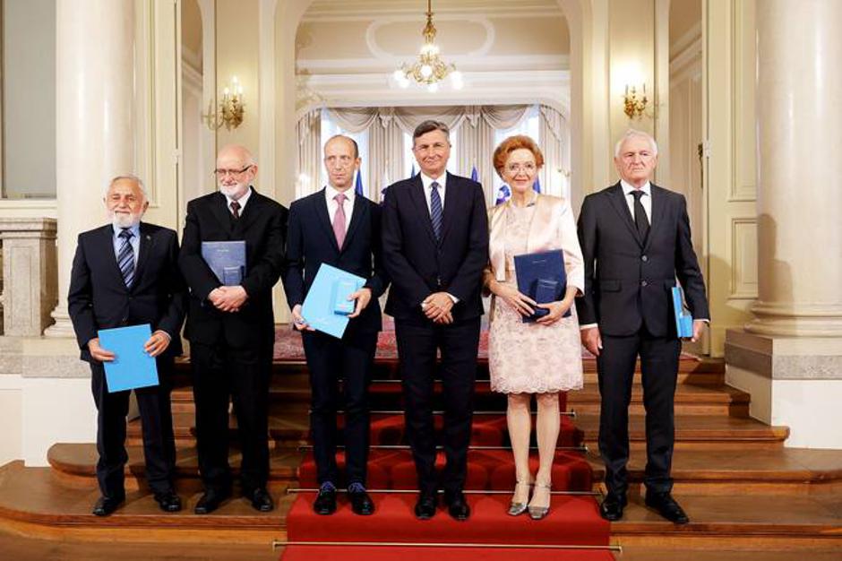 Državna odlikovanja, predsednik Pahor | Avtor: Daniel Novakovič/STA