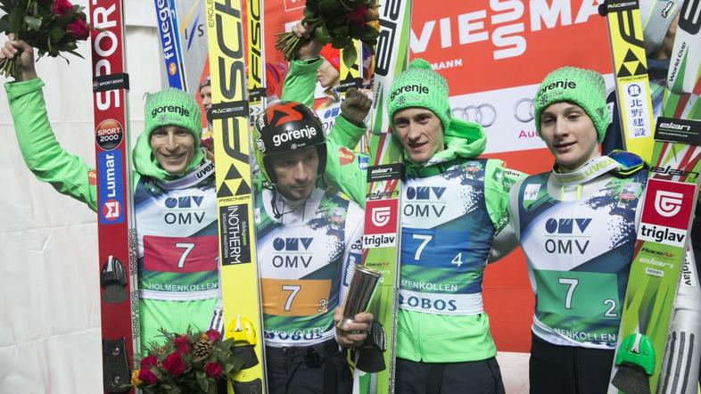 tepeš kranjec prevc ekipna tekma