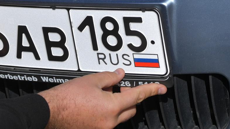 Ruska tablica/registrska označba