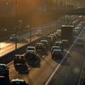 Gneča na ljubljanski obvoznici.