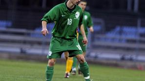 Danijel Marčeta je osemkrat nastopil za slovensko mlado reprezentanco. (Foto: Fo