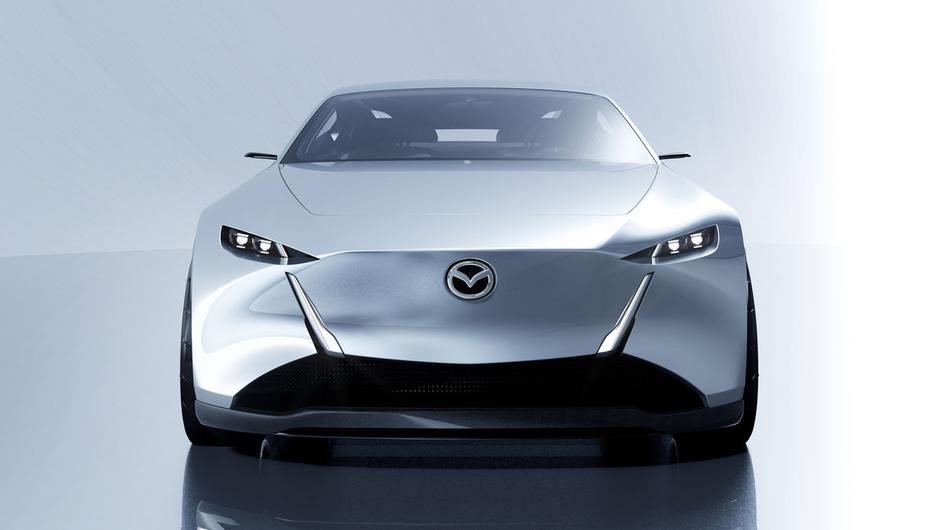 Mazda vision X-coupe in vision X-compact