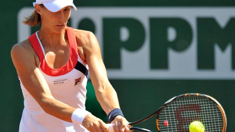 Opogumljena z zmago v dvojicah se bo Hercogova lotila tudi dvoboja proti Jeleni 