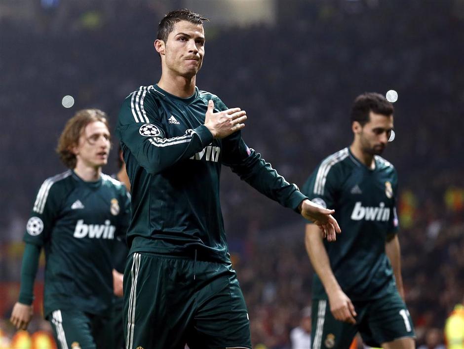 Ronaldo Arbeloa Modrić Manchester United Real Madrid Liga prvakov osmina finala | Avtor: EPA