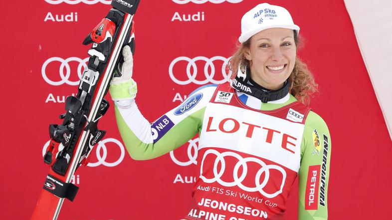 Štuhec superveleslalom Jeongseon