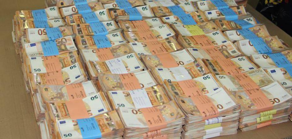bankovci 50 evrov, zaseženi