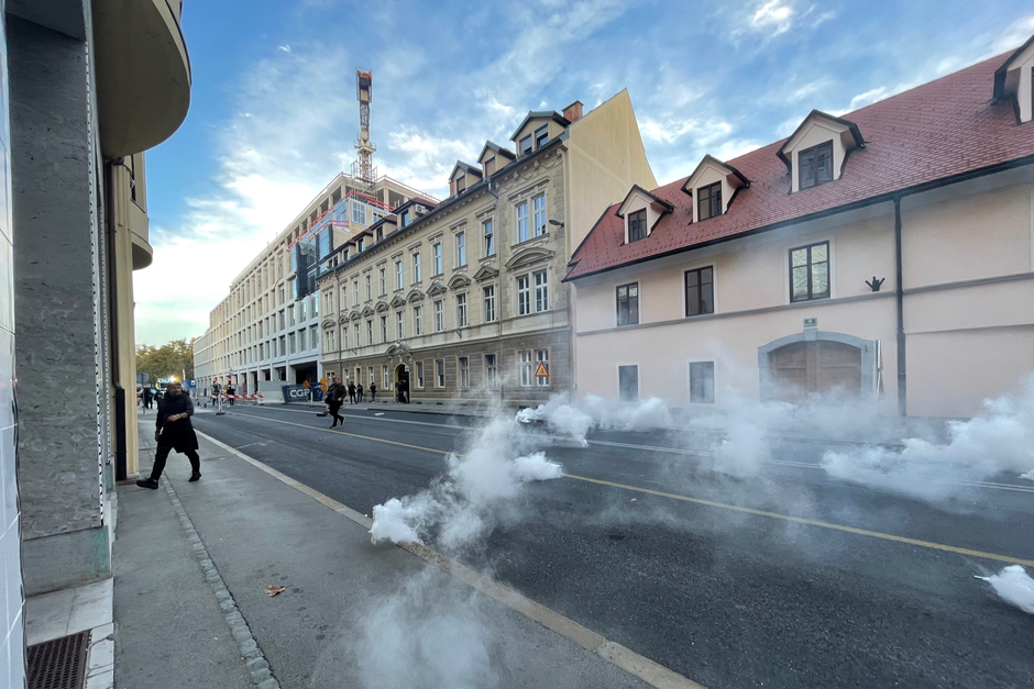 Protesti v Ljubljani | Avtor: Anže Petkovšek