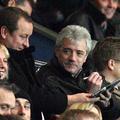 Kevin Keegan in lastnik kluba Mike Ashley na tekmi FA pokala proti Stoke Cityju.