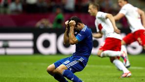 Karagounis enajstmetrovka Poljska Grčija otvoritvena tekma Varšava stadion Euro 