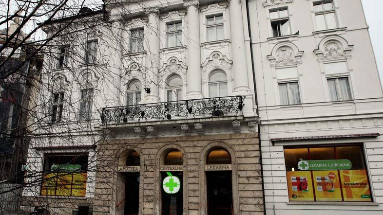 Lekarna Ljubljana za prostore za dežurno lekarno zdaj plačuje okoli 30 tisoč evr