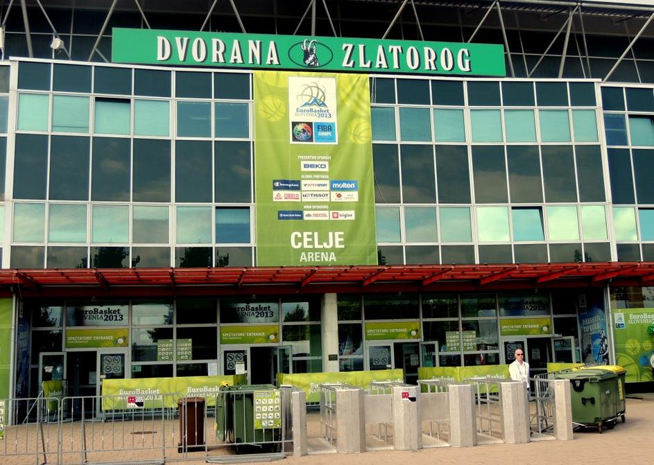 Dvorana v Celju - Eurobasket 2013