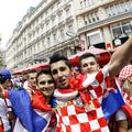 Zaradi tekme je na Dunaj prišlo več tisoč hrvaških navijačev