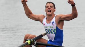 Miha Pirih na olimpijskih igrah pred dvema letoma v Pekingu. (Foto: Aleš Fevžer)
