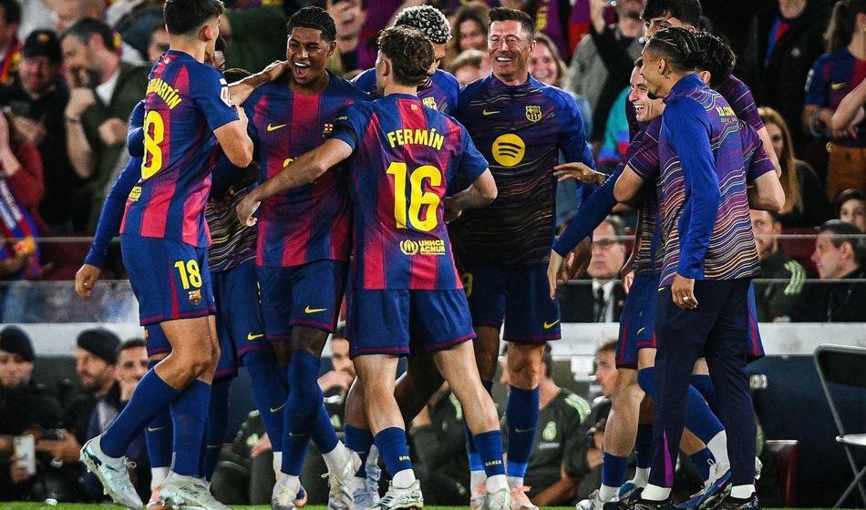 Barcelona razbila Real in na najslajši možen način osvojila državni naslov