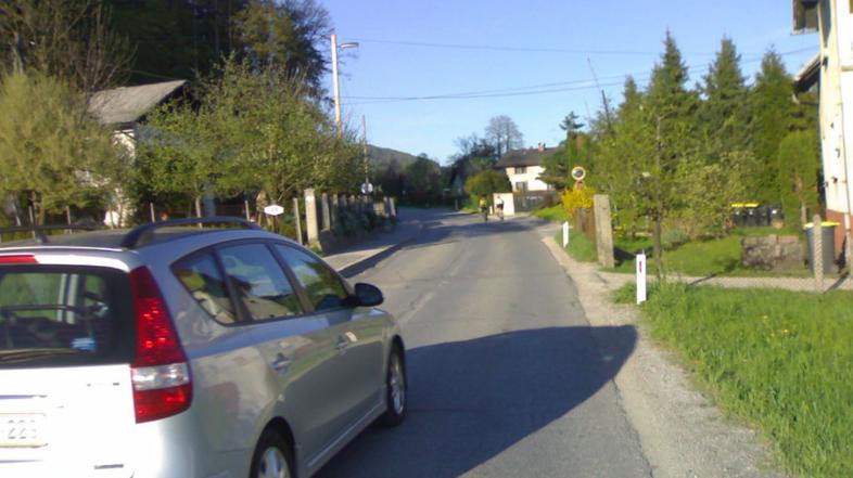 Kolesarja skozi Šmartno