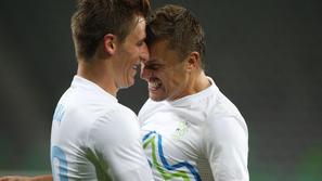 dedić birsa  slovenija romunija nogometna reprezentanca