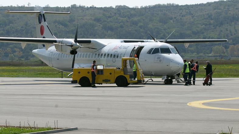 V nedeljo se bodo zaključili leti na relaciji Rim - Portorož - Rim. (Foto: Barba