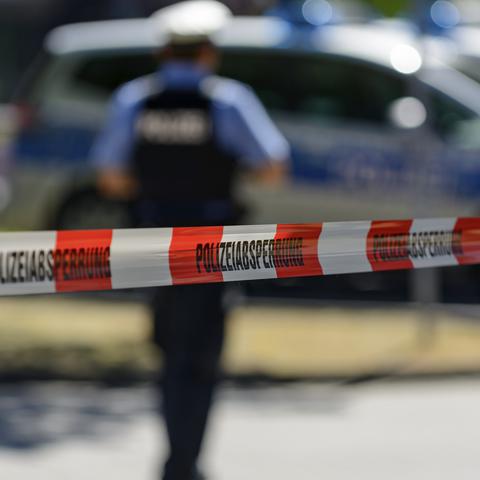 Nemčija policijski trak preiskava