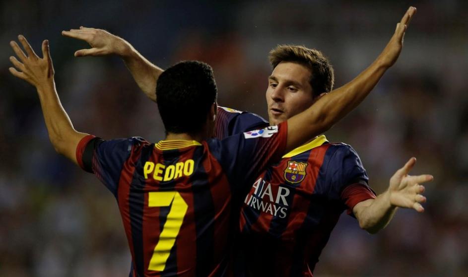 Pedro Messi Rayo Vallecano Barcelona Liga BBVA Španija prvenstvo