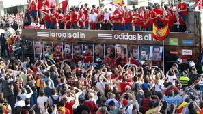 španija nogometna reprezentanca proslava