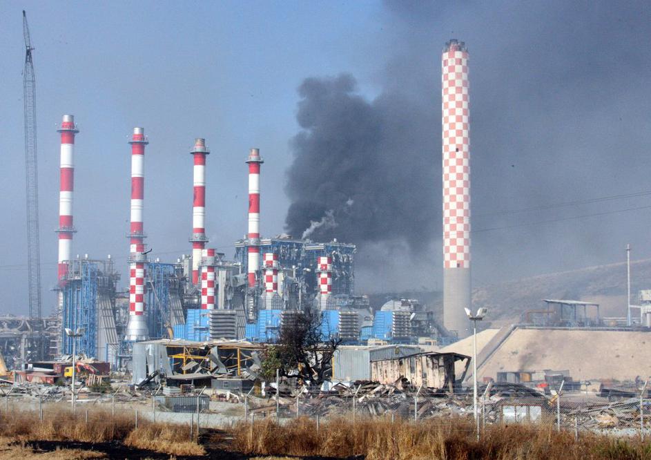 Eksplozija v vojaški bazi na Cipru.