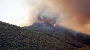 Španijo so zajeli gozdni požari.