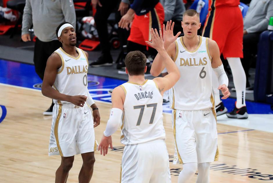 Kristaps Porzingis in Luka Dončić | Avtor: Profimedia