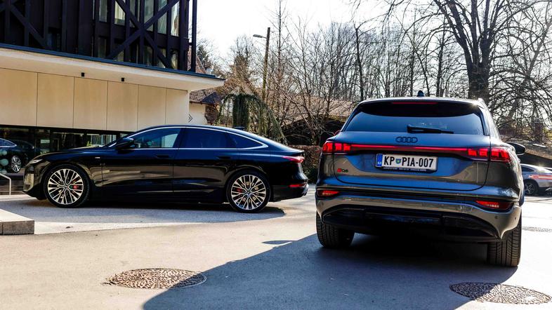 predstavitev Audi A6 e-tron, Q6 e-tron