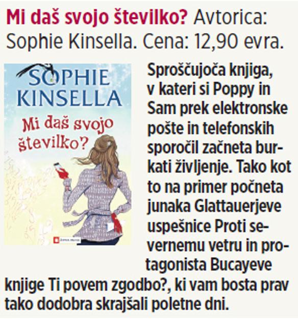 Predlog za poletno branje.